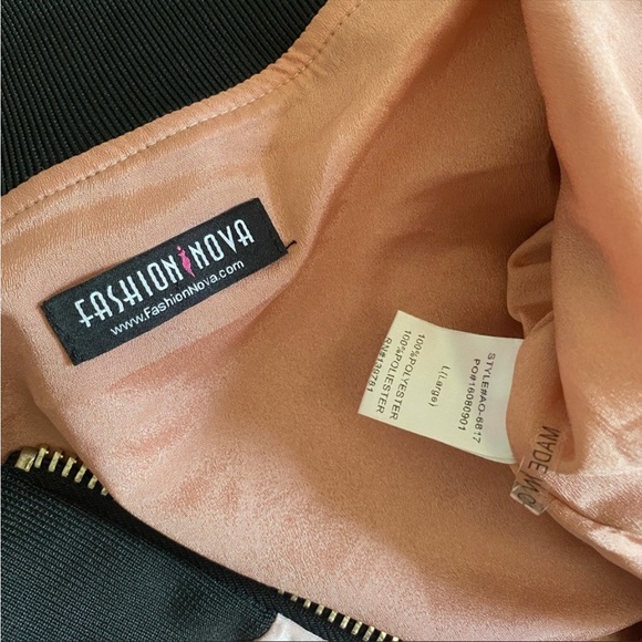 Fashion Nova Culture Shock Off The Shoulder Zip Jacket✨ - Picture 7 of 7